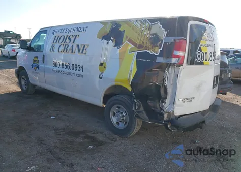 2017 Chevrolet Express 2500 Work Van из США, поврежденный, VIN 1GCWGBFG1H1165034